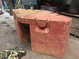 Grove GMK 5100 side wings counterweight 3,5 ton