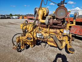 Komatsu SA6D 140-1 Engine with gear.