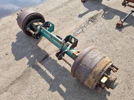 SAF TRAILER AXLE DOUBLE TIRES DRUM BRAKES
