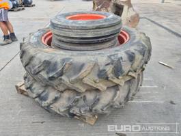 750-16 Tyre & Rim (2 of), 13.6-38/12-38Tyre & Rim (2 of)