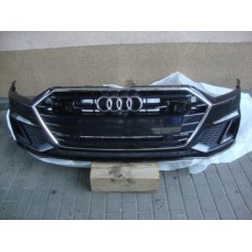 Audi a7 4k8 s line комплектный бампер 18- 22 парктроники 6