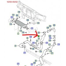 Провод радиатора интеркулера ford mondeo mk3 дизель