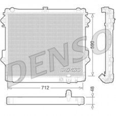 Радиатор воды toyota land cruiser 200 j2 08- 4. 7