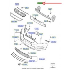 Усилитель бампера перед ford s- max mk1 galaxy mk3