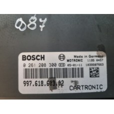 Компьютер двигателя porsche boxster 987 0261208300