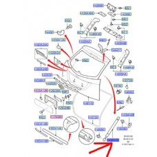 Амортизатор крышки багажника ford focus mk1