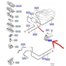 Держатель фильтра топлива ford focus mk1 2. 0