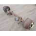 SAF TRAILER AXLE DRUM SINGLE TIRE.