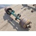 SAF TRAILER AXLE DOUBLE TIRES DRUM BRAKES